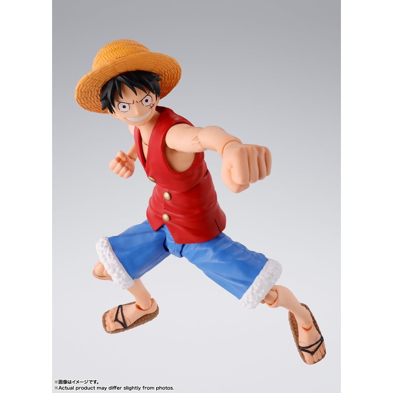 TAMASHII NATIONS Monkey d. Luffy - Romance Dawn, 14.5 cm,