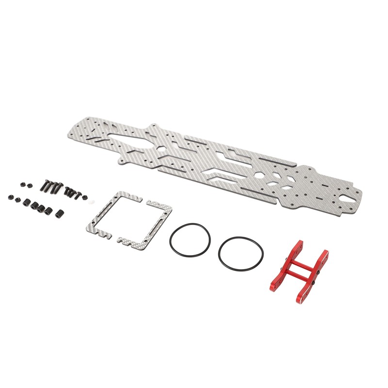 RC Car Chassis Plate Narrow Vertical High Traction Carbon Fiber