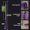 Purple Rechargeable Livestock Prod Waterproof Cattle prod with 23" Flexible