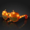 FlashingBlinkyLights Light Up Pumpkin Sunglasses