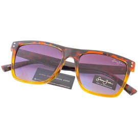 Sean John Tortoise Brown & Yellow Sunglasses Tokyo Gradient Tinted UV Lenses NWT