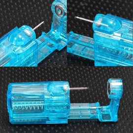 Orglace Ear Piercing Kit Disposable Ear Piercing Gun Kit,At Home Self Piercing Kit with Earrings Studs (204#-3mm)