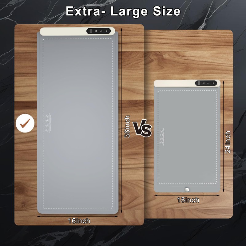 FYY Extra Large Warming Mat for Food - Rapid and