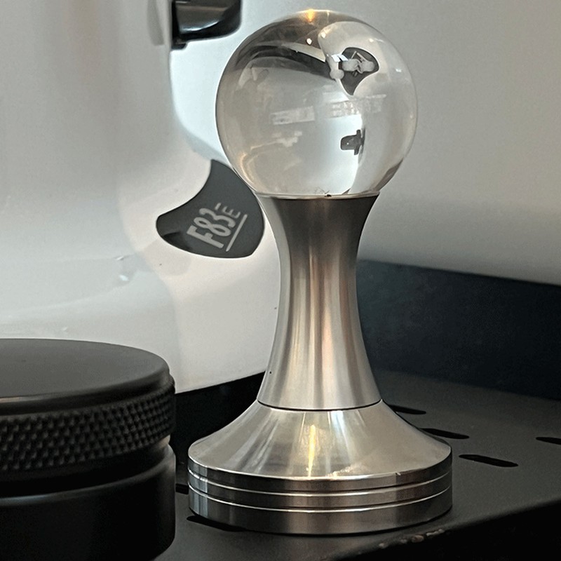 Coffee Tamper Food Grade Stainless Steel Crystal Ball Coffee Powder