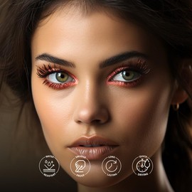 STARSTRUCK BY SUNNY LEONE Longlasting Colored Liquid Eyeliner | Hypoallergenic, Vegan, Cruelty Free | Waterproof, Fade-Proof Eye Makeup, Easy-to-Apply | Colored Eyeliner Pen with Precision Tip for Smooth Application, Copper, 0.15 Oz