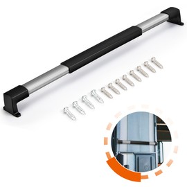 NINEMAX RV Screen Door Cross Bar Handle Adjustable RV Screen Door Handle Sturdy Easy To Open and Close for Caravan Motorhome Camper