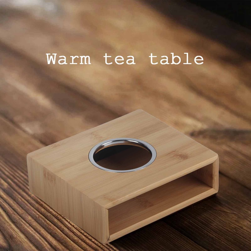 Household Bamboo Teapot Heating Warmer Base Teapot Warm Stove Teaware