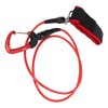 Freediving Lanyard Leash Diving Safety Rope Cable with Wristband Carabiner