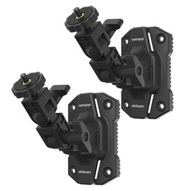 Camojojo - Soporte de montaje para cámaras de rastreo con inserto roscado de 1/4"-20 Soporte giratorio ajustable de 360° para accesorios...