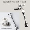 2 unidades extensor de llave de cocina, cabezal de rociado