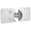 Master Lock Chrome Hasp Lock, Heavy Duty Hidden Shackle Lock