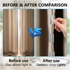 Avvchuy 18 Pairs Magnets Curtain Clips for Closure, Magnetic Closure