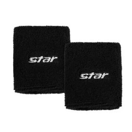 Star Sports [셀러허브]스타스포츠 손목밴드 (DOUBLE) (블랙) 1세트 (2개입) (TD441) (S11211778) Seller Herb Star Sports Wristband (DOUBLE) (Black) 1 Set (2 Pieces) [Single Item]