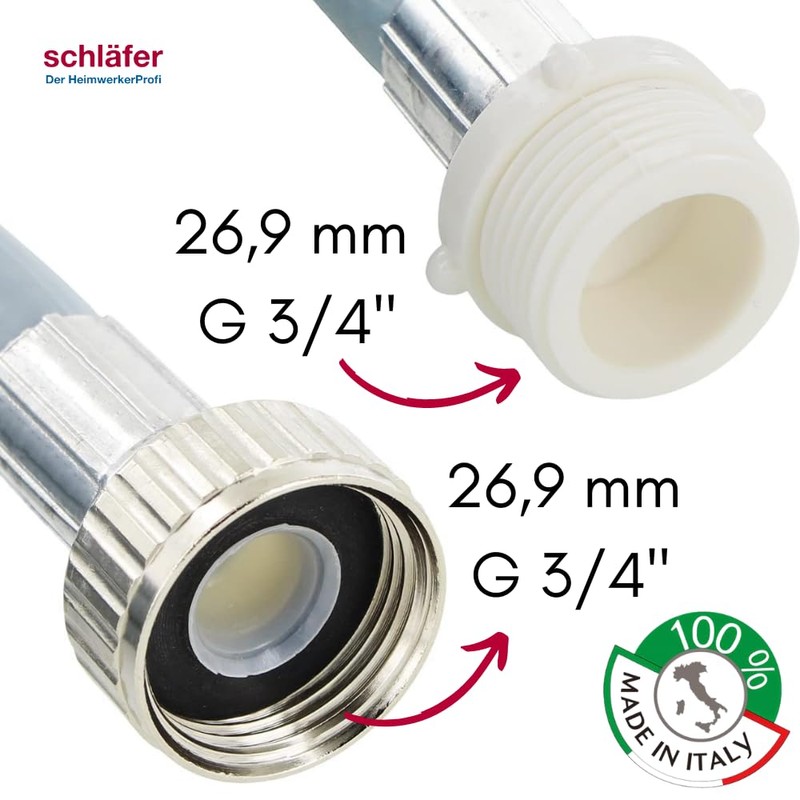 Schläfer 2523 High Pressure Supply Hose 150 cm