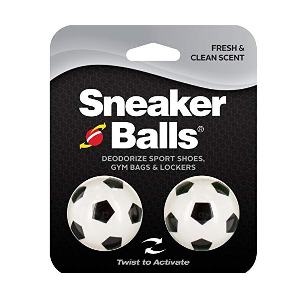 Sof Sole Sneaker Balls Shoe Gym Bag and Locker Deodorizer, Soccer, 1-Pair