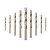 5pcs M35 HSS Gold Cobalt Jobber Drill Bit Set For
