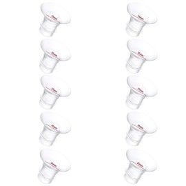 10 x Flange Inserts 13/15/17/19/21 mm x 2 for Momcozy M9/M6/M5/S12 Pro/S9 Pro/Medela/Spectra/Bellababy/Lansinoh/Elvie/Nuliie/Kissbobo/Anwike 24 mm Breast Pump
