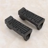 1 Pair Rubber Front Pedal Foot Pegs Fits YBR 125
