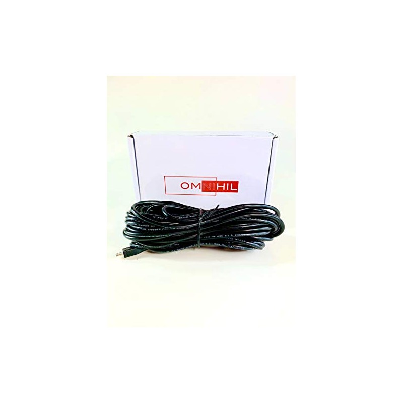 OMNIHIL 30 Feet Long High Speed USB 2.0 Cable Compatible