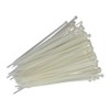 Faithfull CT300W Cable Ties White 300 x 4.8mm (100 Pieces)