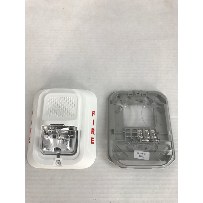 System Sensor SWL L- Series Strobe Multi-Candela W/Fire Markings