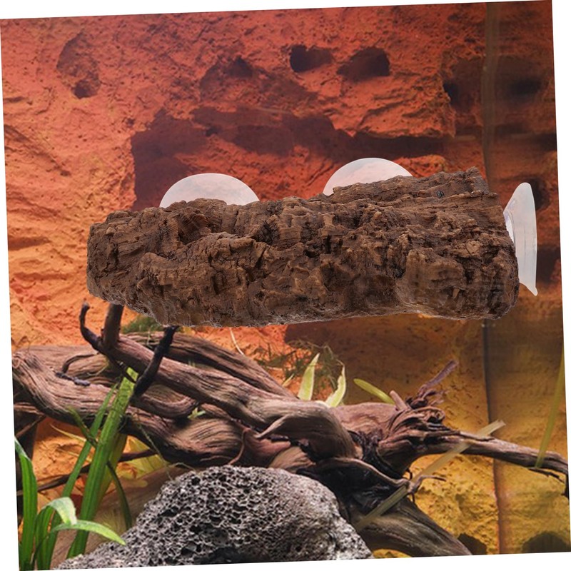 CIYODO Turtle Basking Platform Durable Resin Terrace for Reptiles Easy
