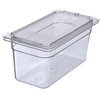 CFS 10276U07 StorPlus Third Size Polycarbonate Universal Flat Surface Food