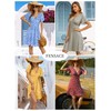 FENSACE Summer Dresses for Women 2025 Sun Dress Casual Spring