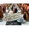 Table Decoration Table Decoration Golden 50th Wedding Table Stand Recyclable