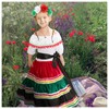 GOBWCOT Mexican Dress For Girls Cinco de Mayo Dresses Traditional