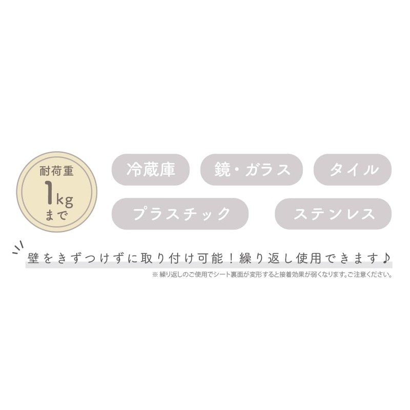 Tees Factory MF-5542928FA Miffy Sheet Hook Set, Face H3.8 x