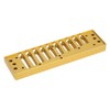 Dilwe Harmonica Comb, Metal Harmonica Comb 10-Hole Blues Harp Comb