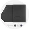 Lemani® Premium 4 Piece Application Folders in Dark Grey with