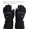 Electric Heated Gloves 3 Temperature Gears Windproof Double Side Heating