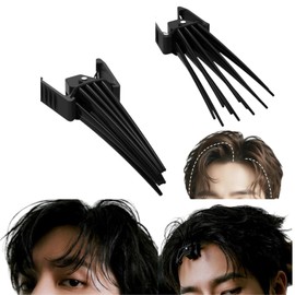 Hair Volume Pincher, Root Rising Clip, Center Part, Center Part, Clip, Bangs, Clip for Men, Korea, Boys and Girls