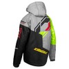 Castle X Youth Code G4 Jacket (Charcoal/Silver/Hi-Vis - Small)