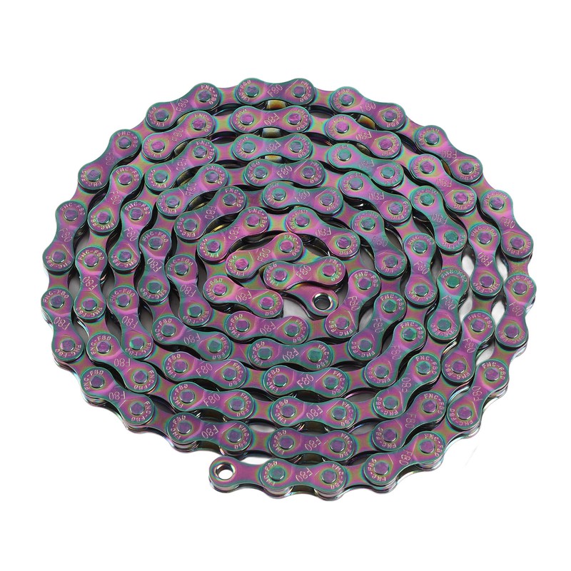 Bike Chain Rust Proof Sensitive Colorful Electroplating 6 7 8