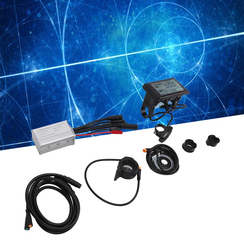 Electric Bike Conversion Kit 15A Controller S900 LCD Display Waterproof