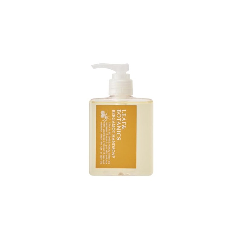 Matsuyama Oil and Fat Leaf & Botanics Hand Soap, Bergamot,