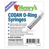 CODAN Luer-Lock O-Ring Syringes, 10 mL (3)