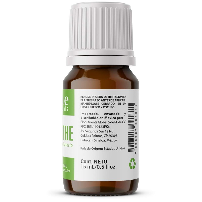 Aceite Esencial Breathe (Eucalipto, Menta, Tea Tree y más) 15ml