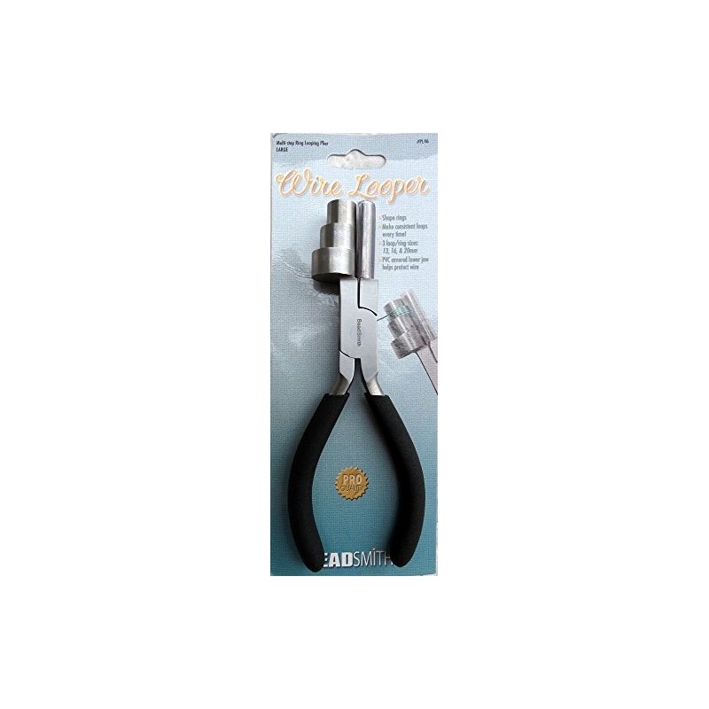 Beadsmith Wire Looper Multi-Step Ring Loop Pliers 13, 16, 20mm