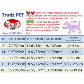 Trudz PET Dog Hoodies, Rdc Pet Work Clothes, Thickened Dog Overall, Dog Military Uniform, Army Hoodie Sweater, Cotton Jacket Fur Coat for Small Dog & Medium Dog & Cat (Grey,XL)