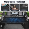 Extra Leather Pouch Cargo Cover for 2018-2023 Jeep Wrangler JL