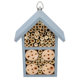House Bee House Hotel Bee Hotel Shelter Wooden House Suitable for Insects Bees to Build Nests Decorate The Garden