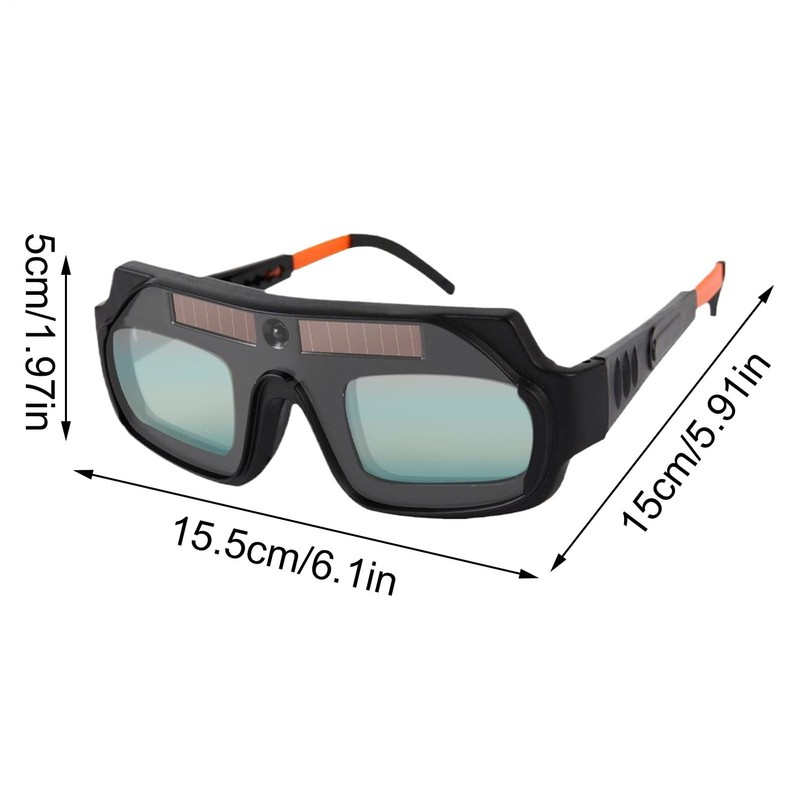EUBEISAQI Welding Goggles Auto Darkening | Wide Shade Range Welding