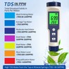 YIYEGO Digital pH Meter Water, 5-in-1 TDS EC Salt Content