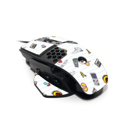 MightySkins Skin for Thermaltake Esports Level 10 M Gaming Mouse - Love The 90s | Protective, Durable, and Unique Vinyl Decal wrap Cover | Easy to Apply, Remove, and Change Styles | Made in The USA