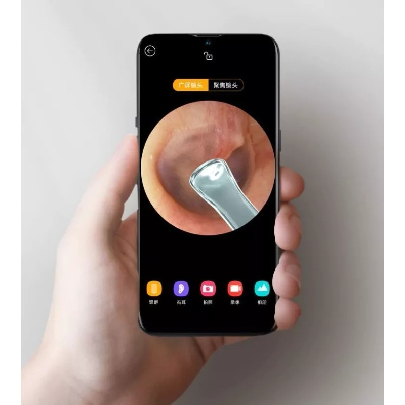 Bebird Limpiador De Oidos Otoscopio Endoscopio Inalámbrico