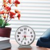 AcuRite 15606 Vintage Alarm Clock, White